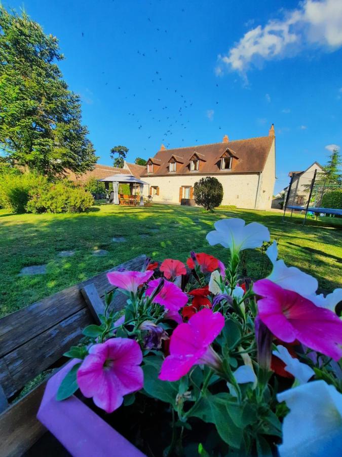 La Maison Genevier - Chambre La Family Montreuil-en-Touraine Eksteriør billede